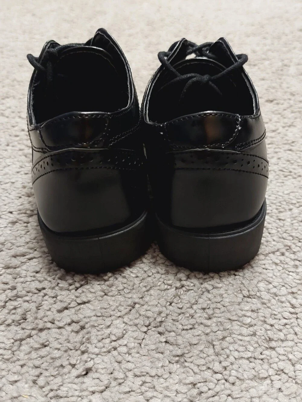 Josmo Boy's Dress Shoes Size 1 Black